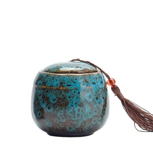 Ceramic Memorial Keepsake Pet Urn - Eternal Whiskers
