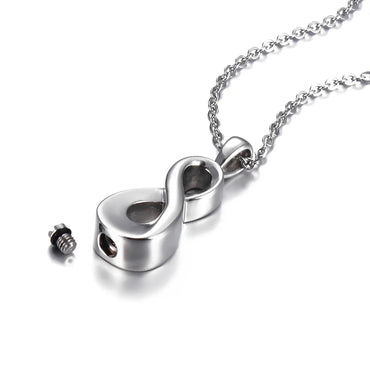 Infinity Urn Pendant Necklace - Eternal Whiskers