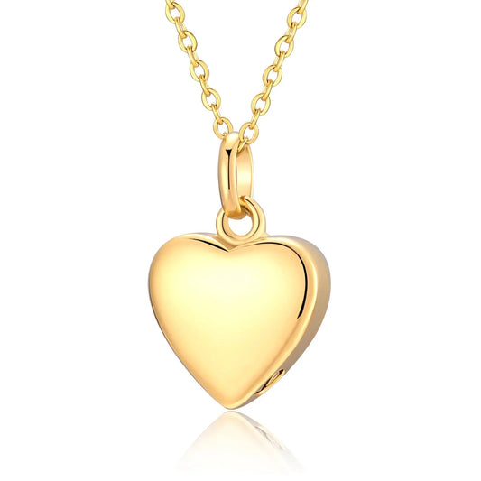 Stainless Steel Memorial Urn Paw Print Necklace - Eternal Whiskers