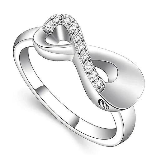 Stainless Steel Infinity Urn Ring - Eternal Whiskers