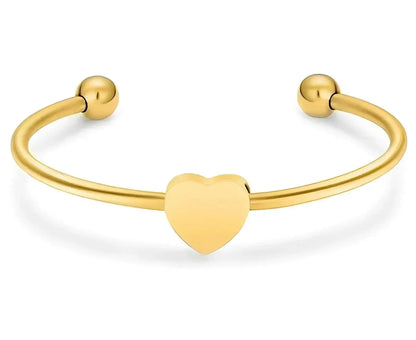 Stainless Steel Urn Bracelet with Heart Pendant - Eternal Whiskers