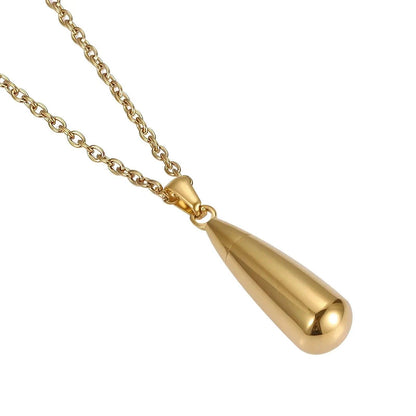 Stainless Steel Memorial Pendant Urn Necklace - Eternal Whiskers