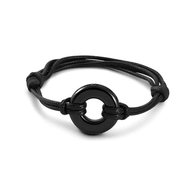 Stainless Steel Round Washer Urn Keepsake Bracelet - Eternal Whiskers