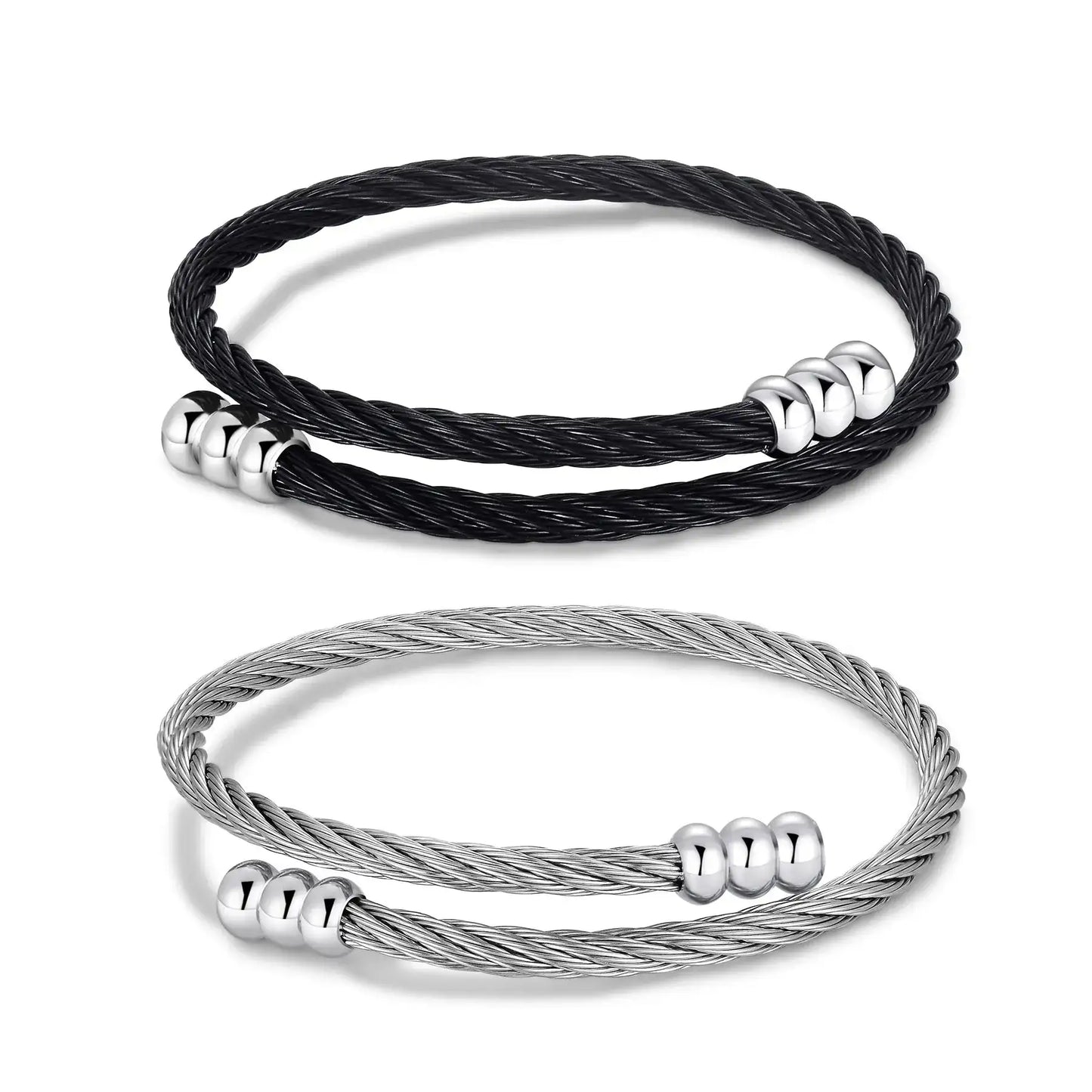 Stainless Steel Wire Urn Keepsake Bracelet - Eternal Whiskers