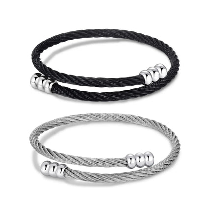 Stainless Steel Wire Urn Keepsake Bracelet - Eternal Whiskers