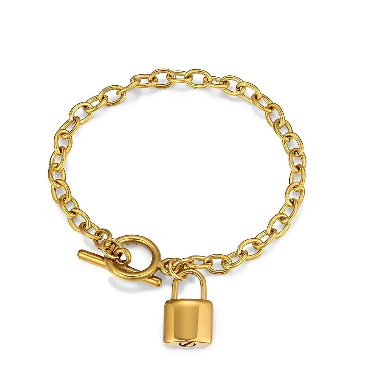 Stainless Steel Lock Urn Bracelet - Eternal Whiskers