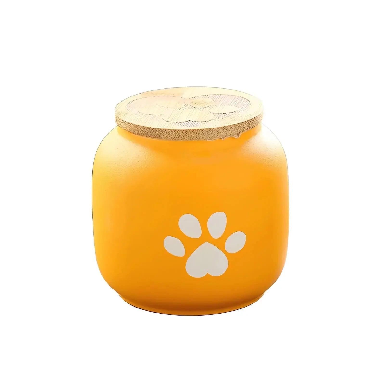 Ceramic Large Paw Print Cremation Urn - Eternal Whiskers