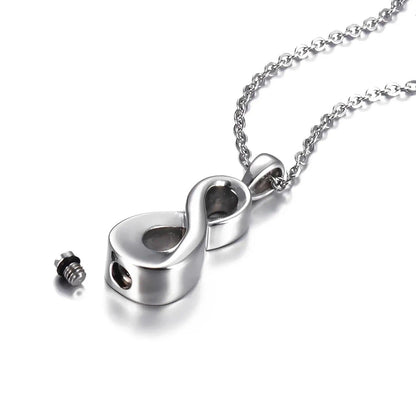 Infinity Urn Pendant Necklace - Eternal Whiskers
