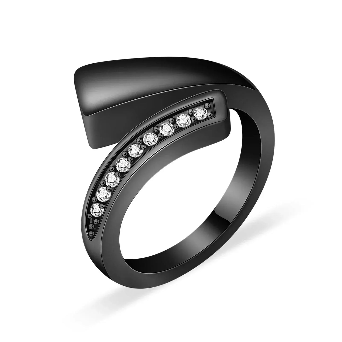 Stainless Steel Cubic Zirconia Urn Ring - Eternal Whiskers