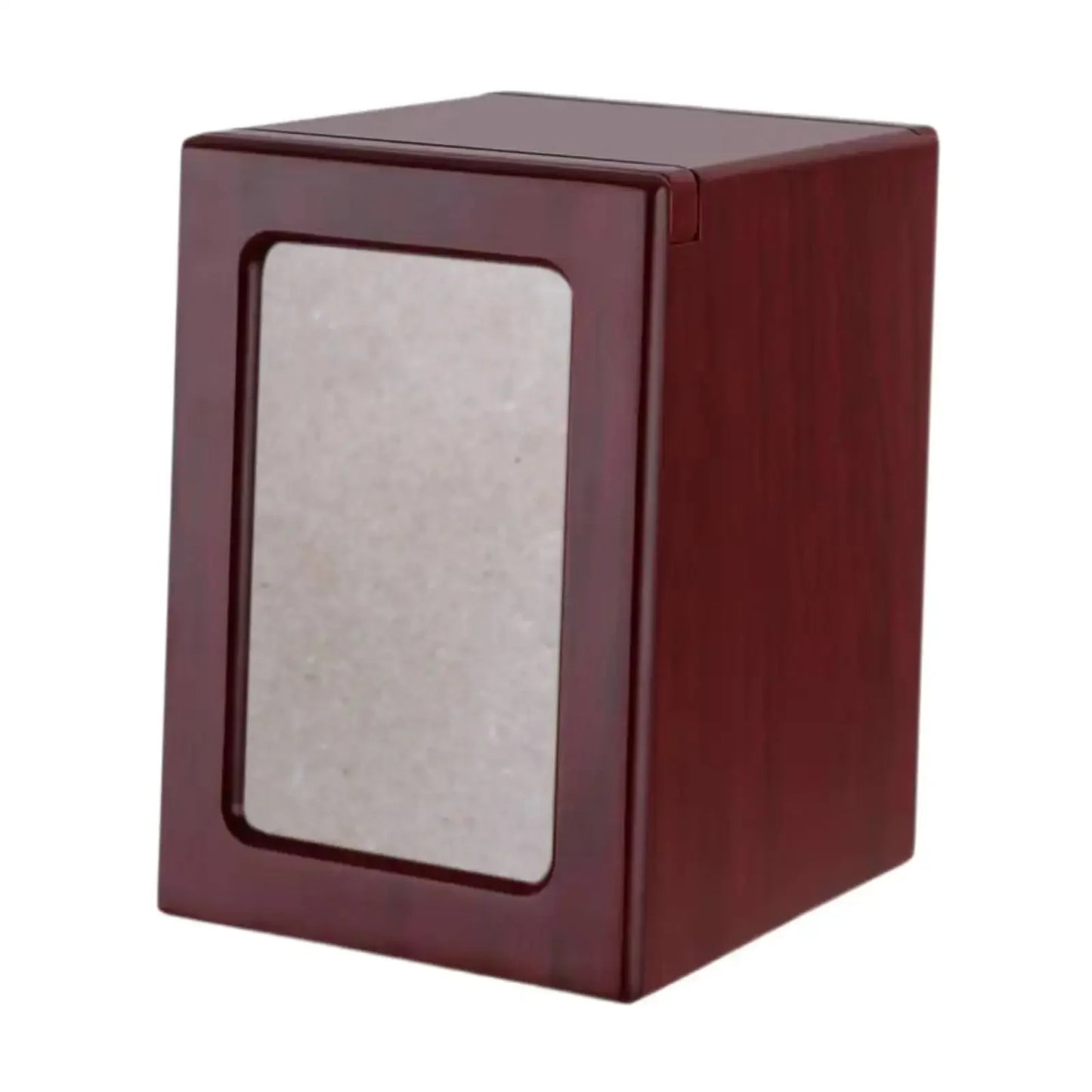 Wood Pet Photo Cremation Urn - Eternal Whiskers