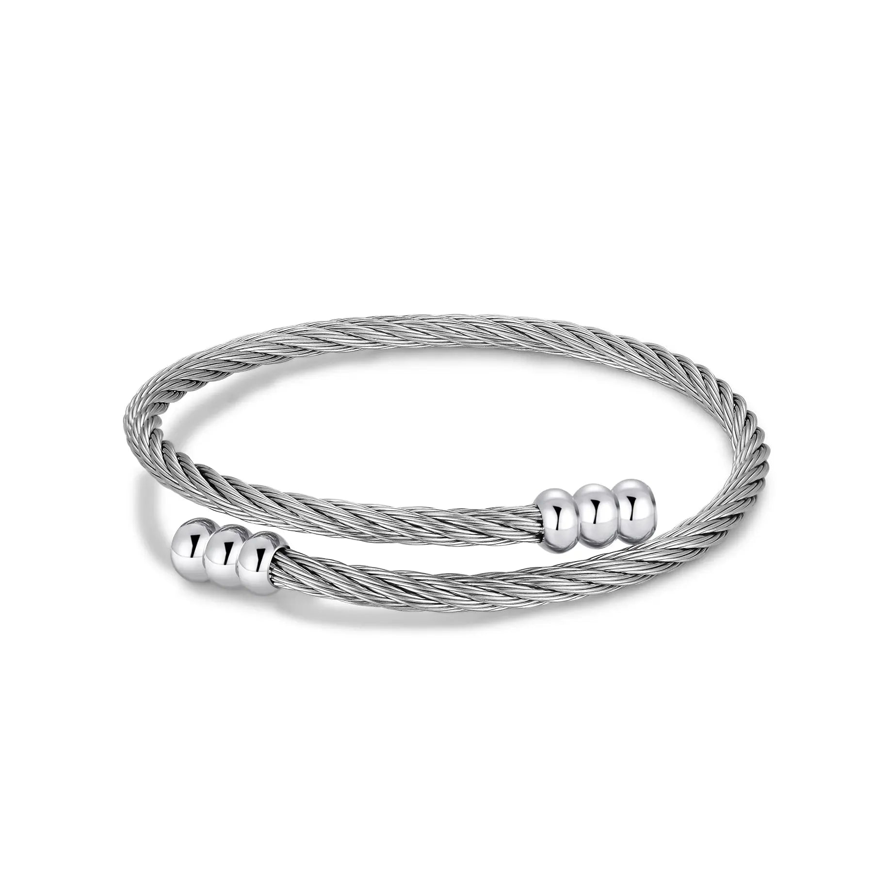 Stainless Steel Wire Urn Keepsake Bracelet - Eternal Whiskers