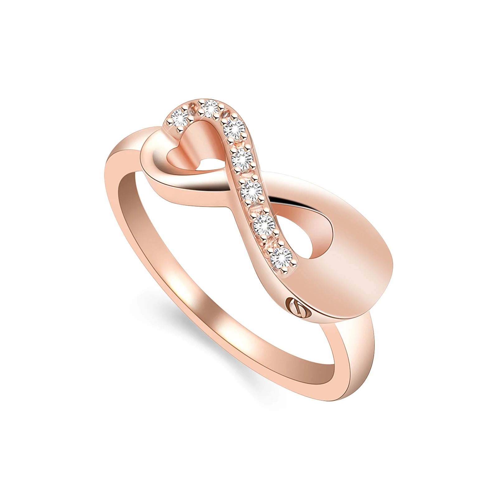 Stainless Steel Infinity Urn Ring