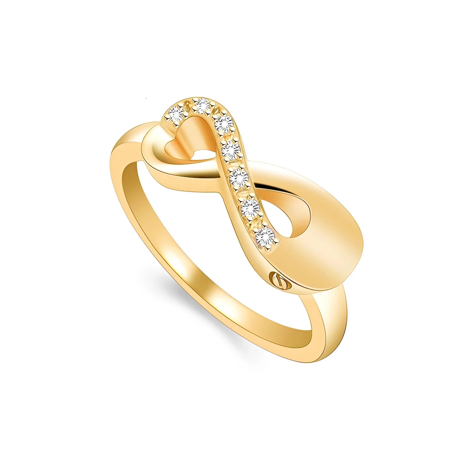 Stainless Steel Infinity Urn Ring