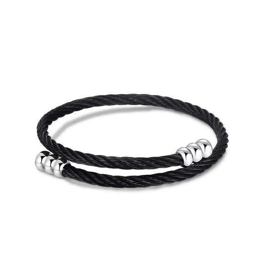 Stainless Steel Wire Urn Keepsake Bracelet - Eternal Whiskers